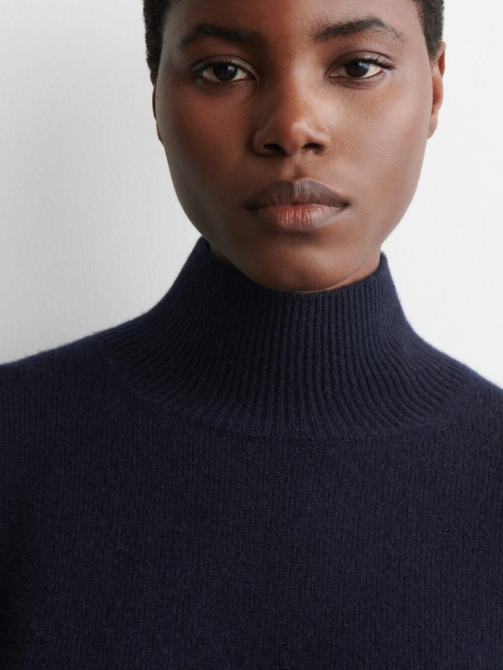 Navy Cashmere Sweater